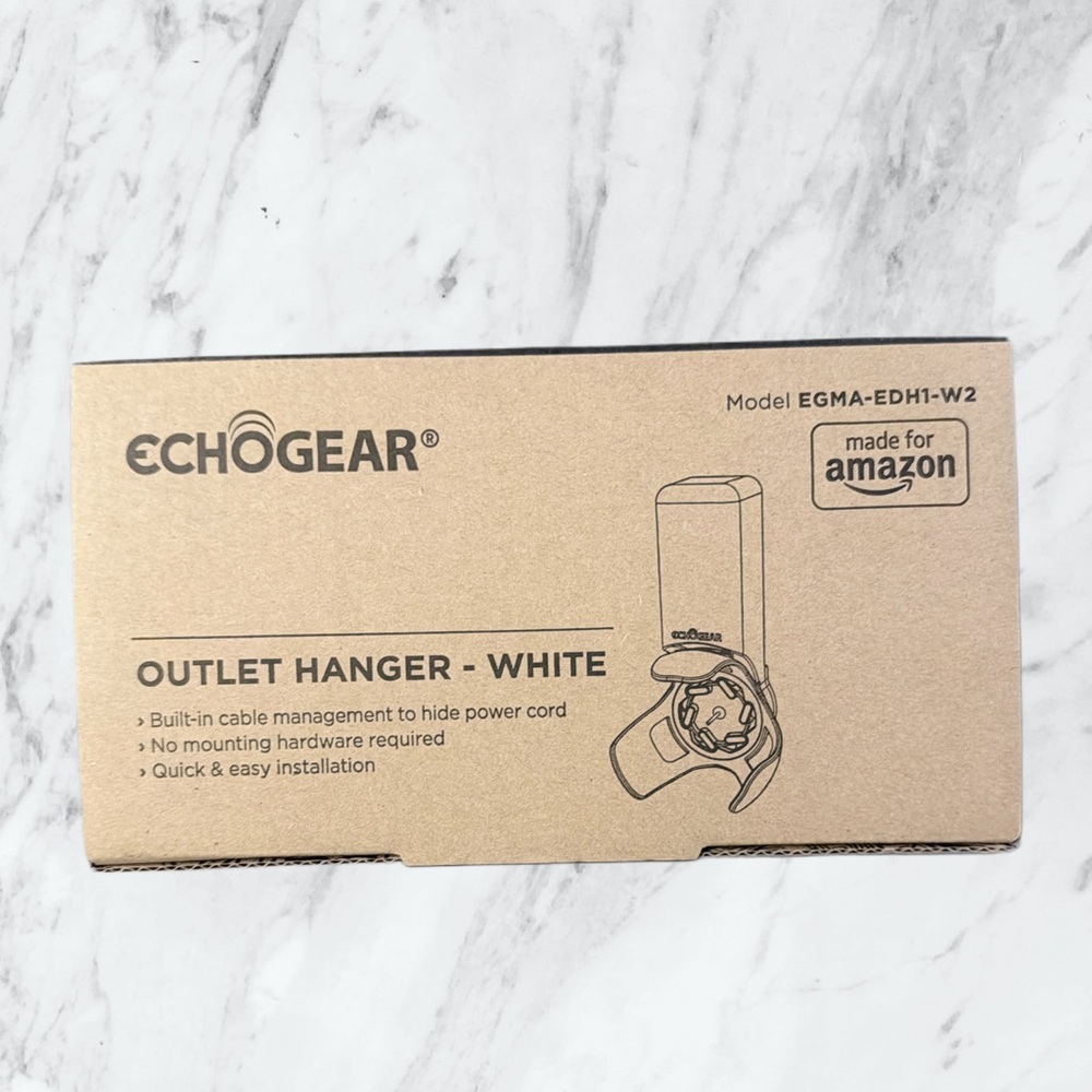 Outlet Hanger - White